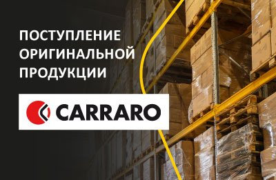 Пополнение: запчасти CARRARO в наличии!