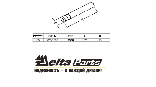 Палец коронки Caterpillar 1U1558