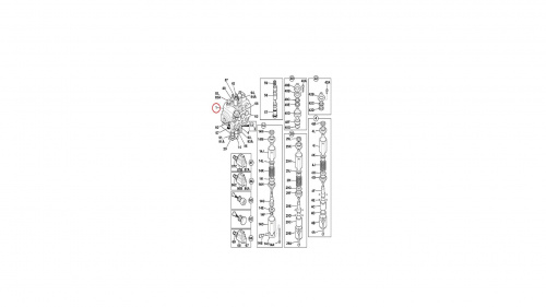Гидрораспределитель  JCB 332/H4081