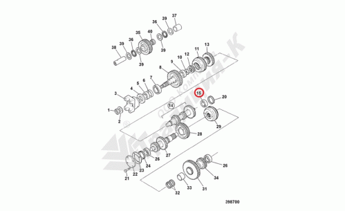 Подшипник JCB 907/52800