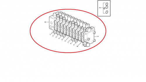 Гидрораспределитель  VOLVO VOE11888887