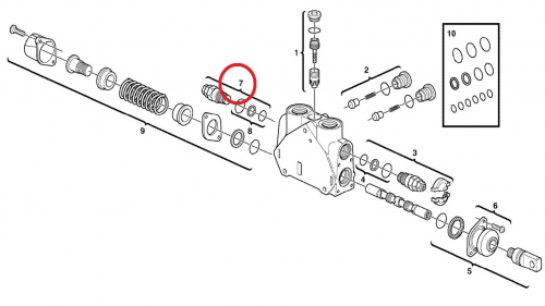Гидроклапан секции г/р VOLVO VOE11988533