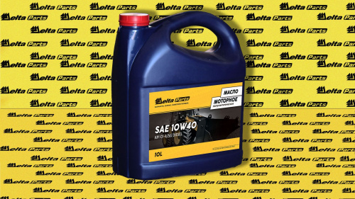 Масло моторное полусинтетическое Delta-Parts SAE 10w40 API CF-4/SG DIESEL 10л канистра