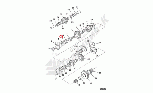 Подшипник JCB 907/51600