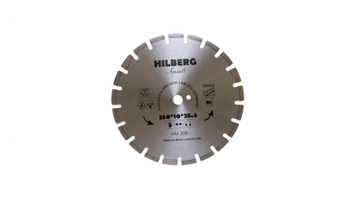 Алмазный диск по асфальту Hilberg (D=350 мм)