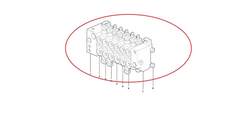 Гидрораспределитель  VOLVO VOE15607721