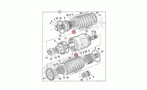 Диск муфты 6.0 mm JCB 331/16517