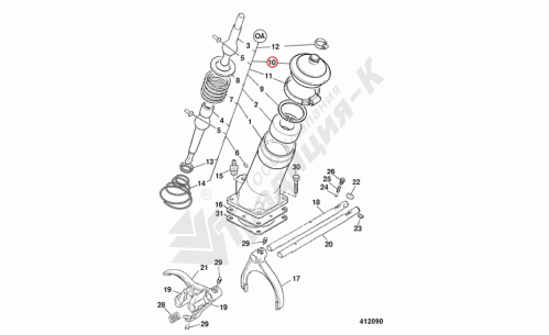 Защитный колпак рычага переключения передач JCB 331/25566