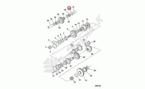 Шайба JCB 823/00451