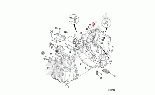 Корпус маховика JCB 459/30534